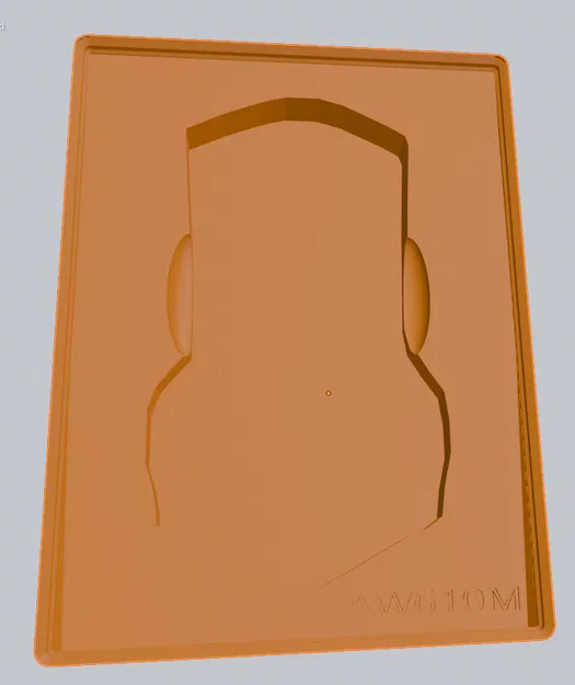 Khay Gridfinity khoét theo Alienware AW610M (3x4 Slim/Tall) - Image 2