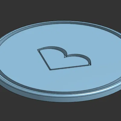 Heart Coaster (Miếng lót ly hình trái tim)