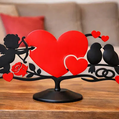 Lovebirds – Centerpiece Valentine