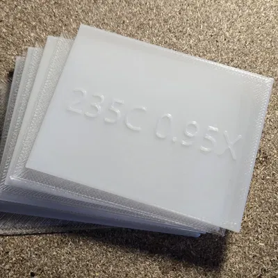 Braillest Test Slabs