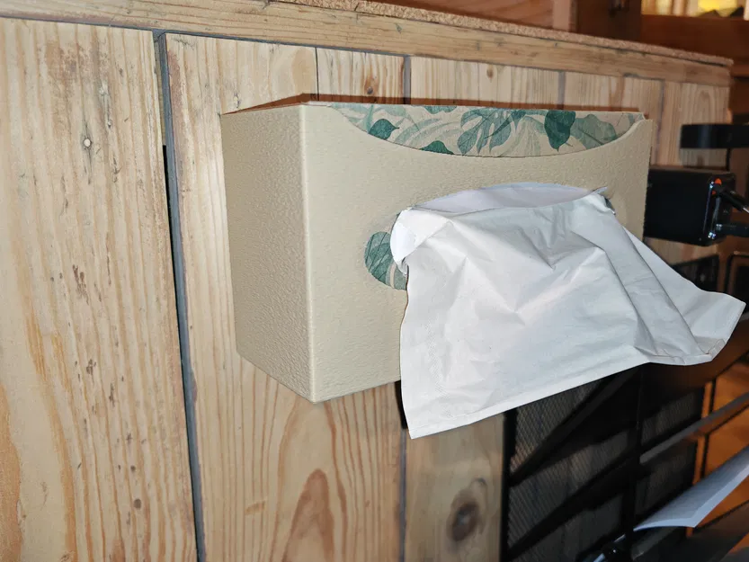 Taschentuchboxhalterung – Giá treo hộp khăn giấy - Image 1