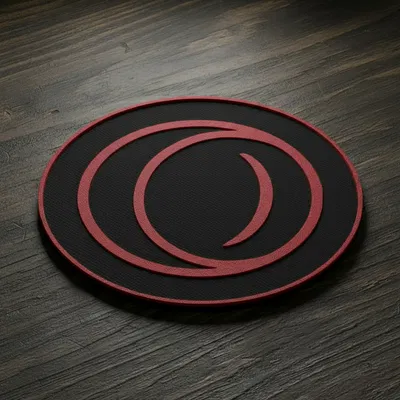 Sticker laptop & lót ly lấy cảm hứng Opera GX