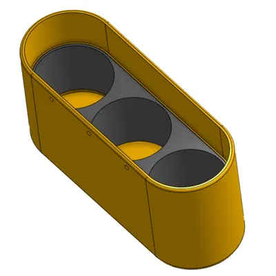 Khay đựng film 35mm cho Kodak, Fujifilm, Ilford (chứa 3 cuộn)