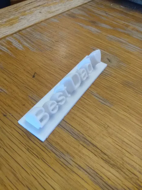 Bảng Best Mom và Best Dad kèm trái tim - Image 7