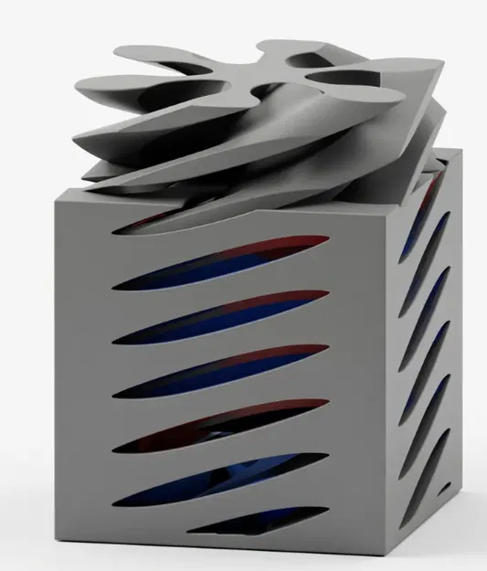 Fidget rotatif cubique ASMR (fidget xoay hình khối lập phương) - Image 1