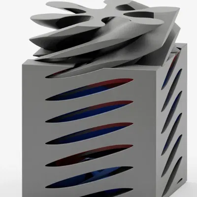 Fidget rotatif cubique ASMR (fidget xoay hình khối lập phương)