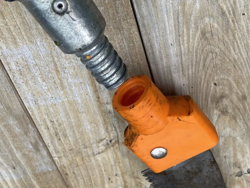 Ngàm gắn lưỡi cưa cho sào nối dài (Extension Pole Saw Blade Mount) - Image 1