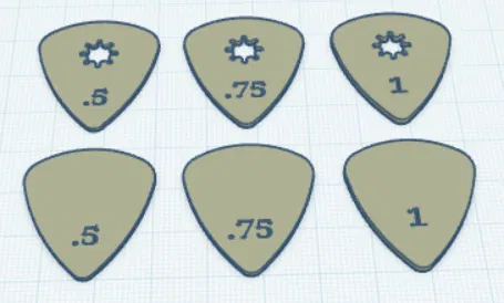 Miếng gảy đàn Guitar (Guitar Picks) - Image 1
