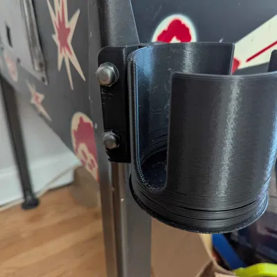 Giá đỡ ly pinball trượt gài (Pinball Drink Mount / Cup Holder Slide-On)