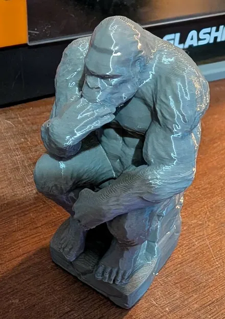 Bigfoot hoá thân thành “The Thinker” - Image 1