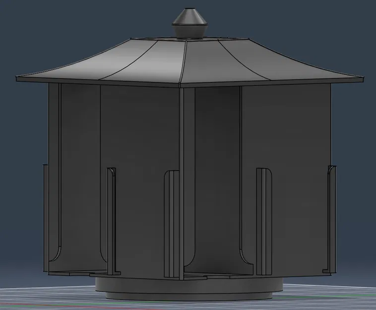 Teahouse (Nhà Trà) dạng bàn xoay - Image 1