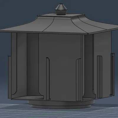 Teahouse (Nhà Trà) dạng bàn xoay