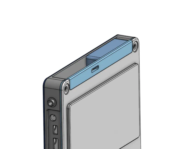 uConsole discreet pcb wifi lora antenna mount – spacer 1mm & block antenna - Image 1