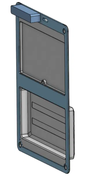 uConsole discreet pcb wifi lora antenna mount – spacer 1mm & block antenna - Image 3