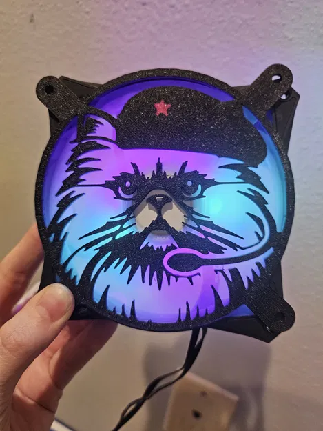 Princess Donut 120mm Fan Cover - Ốp quạt 120mm Princess Donut - Image 1