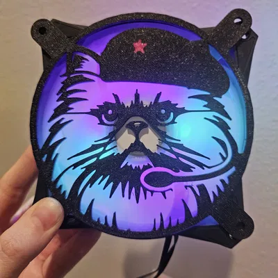 Princess Donut 120mm Fan Cover - Ốp quạt 120mm Princess Donut