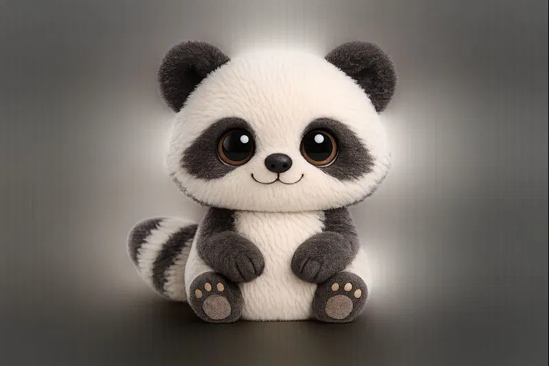 Gấu Trúc Đồ Chơi Dễ Thương (Toy Panda Bear) - Image 2