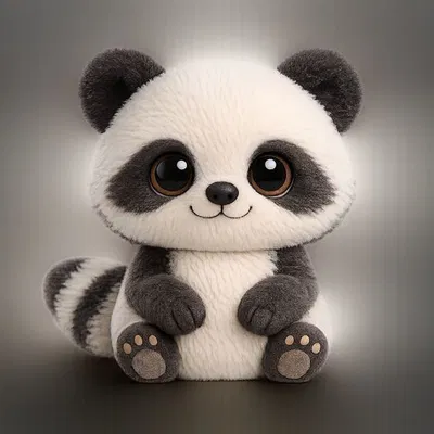Gấu Trúc Đồ Chơi Dễ Thương (Toy Panda Bear)