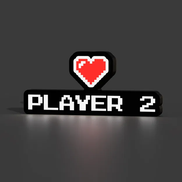 Đèn Lightbox LED Pixel “Player 2” - Image 3