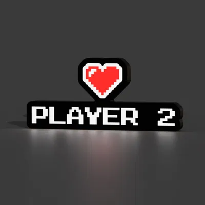 Đèn Lightbox LED Pixel “Player 2”