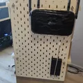 Bracket gắn router WiFi cho pegboard IKEA Skadis - Thumbnail 1