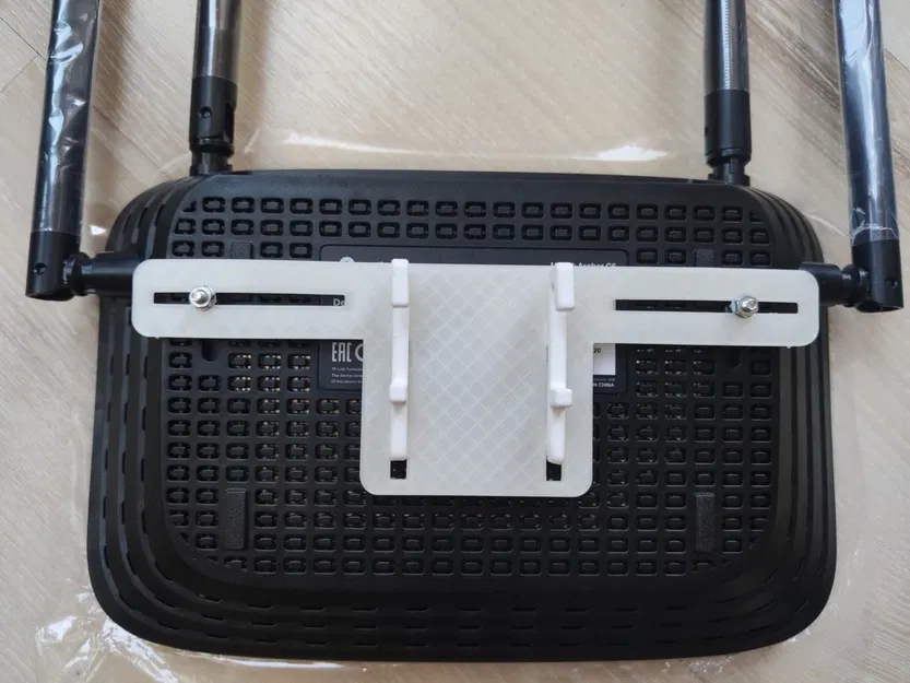 Bracket gắn router WiFi cho pegboard IKEA Skadis - Image 5