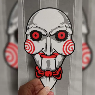 Billy (SAW) - Trang trí treo tường Halloween