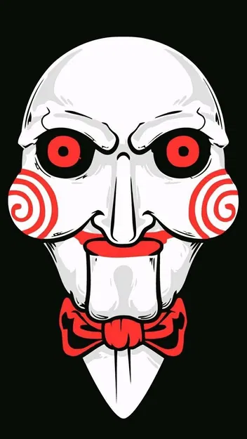 Billy (SAW) - Trang trí treo tường Halloween - Image 5