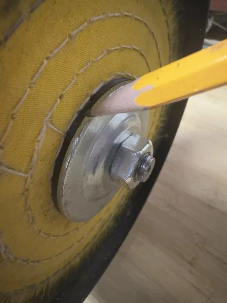 Miếng lót TPU cho trục máy mài WEN (Grinder Arbor) dùng đĩa đánh bóng - Image 1