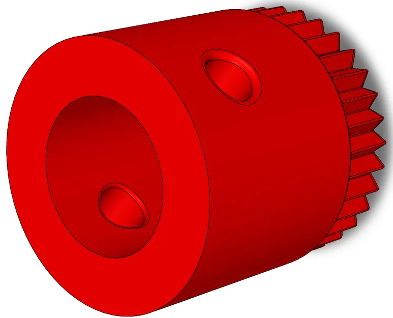 Adapter ABUS knob cylinder sang Nuki Ultra gear (ABUS Knauf-Zylinder → Nuki Ultra Zahnrad) - Image 2