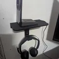 Móc treo tai nghe kèm kệ (Headhone Hook with Shelf) - Thumbnail 2