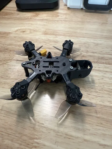 Chân TPU cho khung FPV AlfaRC Cub-AIO 2in (AlfaRC Cub-AIO 2in FPV TPU feet) - Image 2