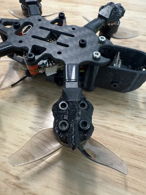 Chân TPU cho khung FPV AlfaRC Cub-AIO 2in (AlfaRC Cub-AIO 2in FPV TPU feet) - Image 3