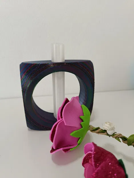 Bình hoa vuông (Square vase) - Image 3