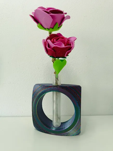 Bình hoa vuông (Square vase) - Image 7