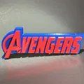 Bảng Logo Avengers Dành Cho Người Sưu Tầm - Thumbnail 1