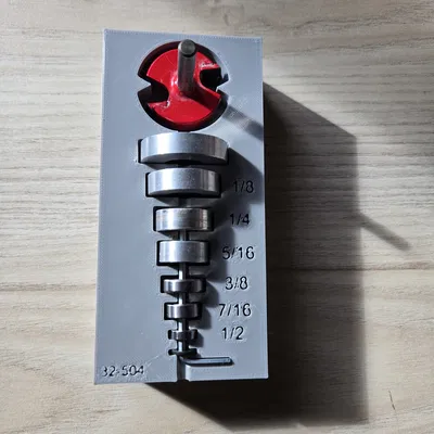 Khay organizer cho mũi Freud 32-504 Rabbeting Bit