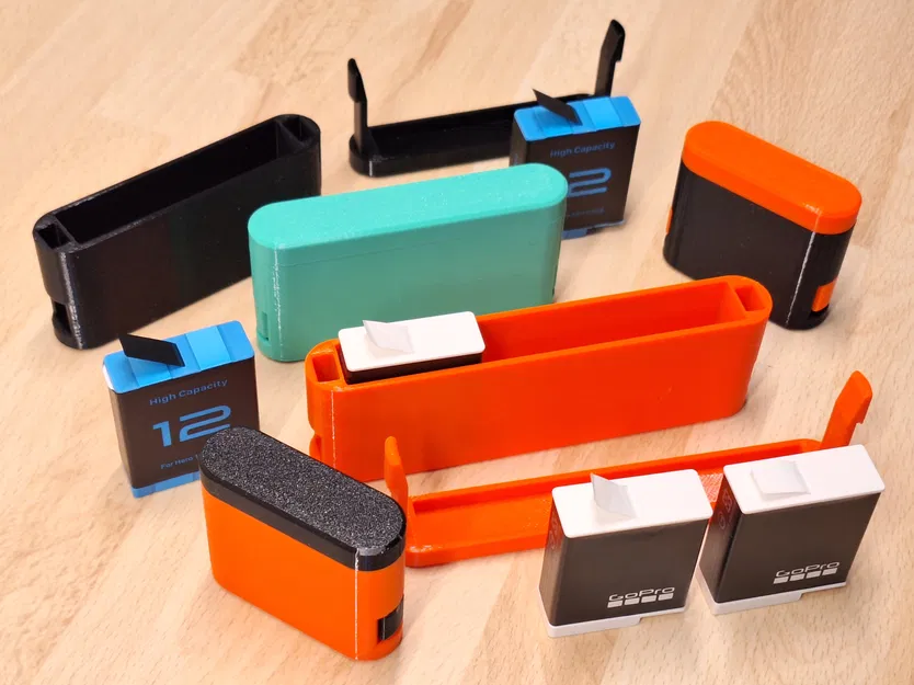 Hộp đựng pin GoPro tiết kiệm không gian - Image 1