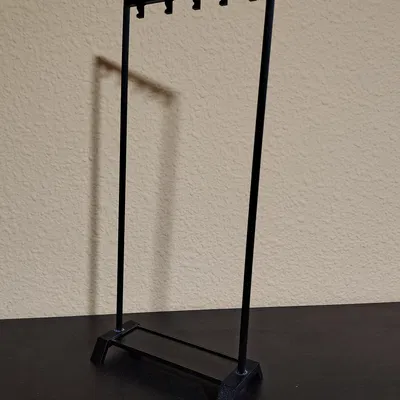 Giá treo cọ Trung Quốc 5 móc (có khay hứng nhỏ giọt)