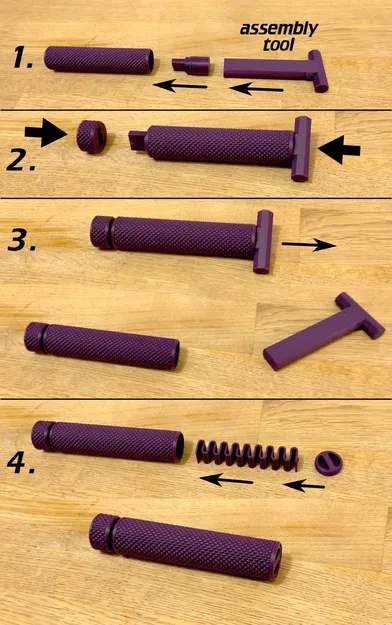 Click-Stick – Đồ chơi fidget clicky núm vặn bản không gai - Image 5