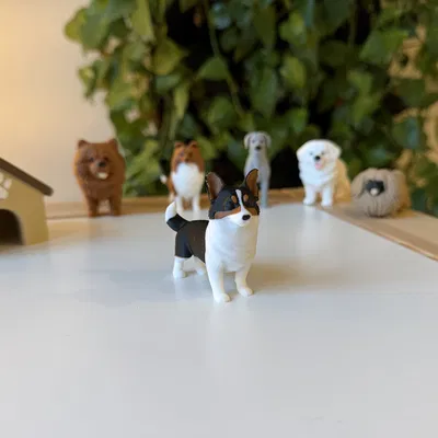 Pembroke Welsh Corgi (mô hình màu realistic)