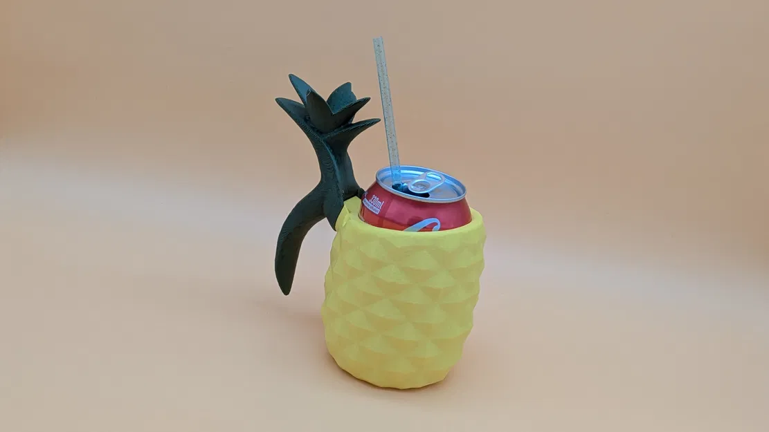 Đế giữ lon hình trái thơm (Pineapple canholder / sodacanholder) - Image 1