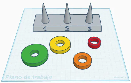 Tháp Hà Nội (Puzzle) - Trò chơi Logic - Image 2