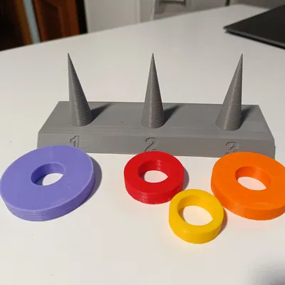 Tháp Hà Nội (Puzzle) - Trò chơi Logic