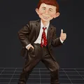 Tượng Alfred E Neuman đứng trên thẻ MAD - Thumbnail 3