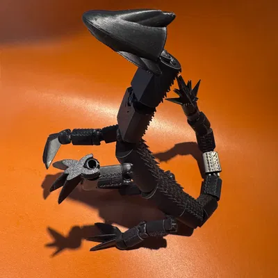 Thằn Lằn Cao Có Khớp (Tall Posable Lizard)