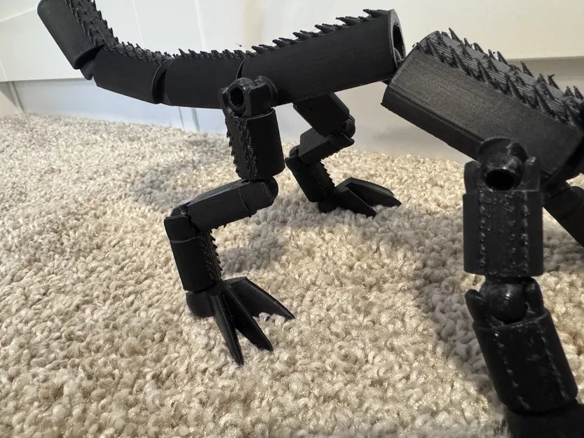 Thằn Lằn Cao Có Khớp (Tall Posable Lizard) - Image 9