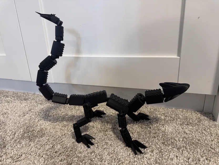 Thằn Lằn Cao Có Khớp (Tall Posable Lizard) - Image 10