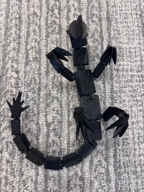 Thằn Lằn Cao Có Khớp (Tall Posable Lizard) - Image 14