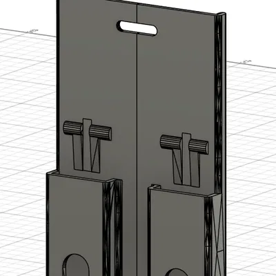 Giá giữ thẻ ID & 2 Yubikey (Double Yubikey Badge Holder)